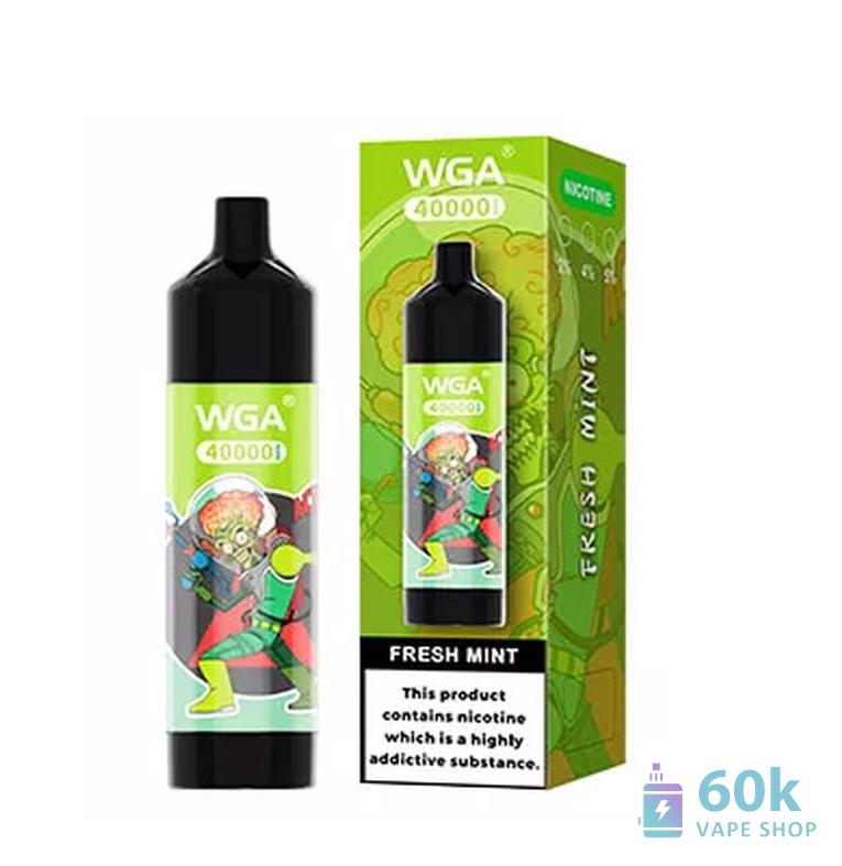 WGA 40000 Dual-Flavor Rechargeable Vape - 40,000+ Puffs, 600mAh Battery - 画像4