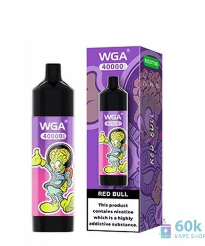 WGA 40000 Dual-Flavor Rechargeable Vape - 40,000+ Puffs, 600mAh Battery alternatiivne vaade