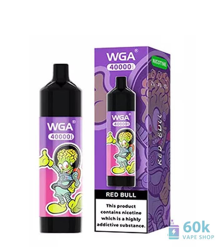 WGA 40000 Dual-Flavor Rechargeable Vape - 40,000+ Puffs, 600mAh Battery - 画像2