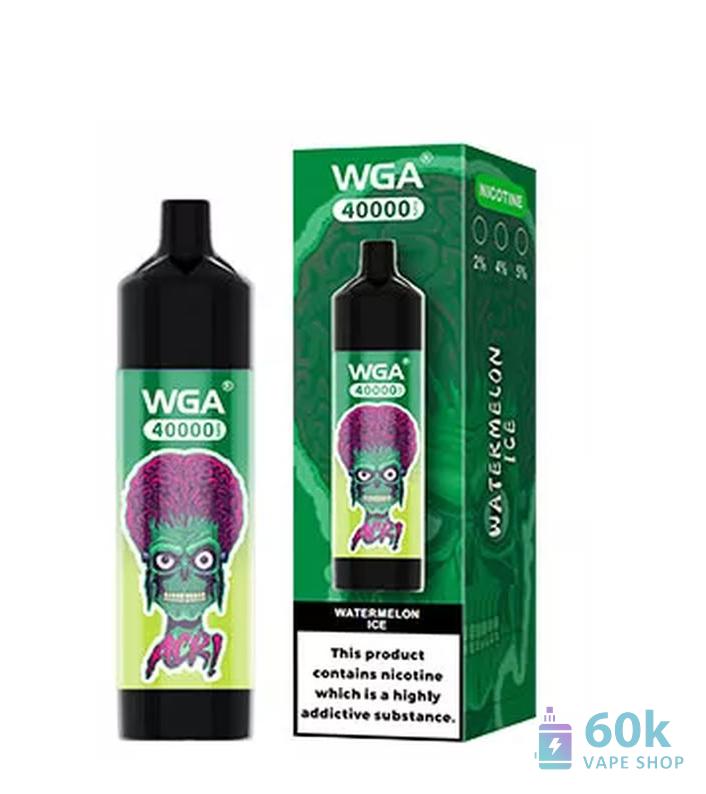 WGA 40000 Dual-Flavor Rechargeable Vape - 40,000+ Puffs, 600mAh Battery - 画像3