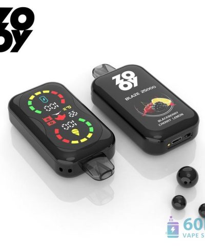 Zooy Blaze 25000 ühekordselt kasutatav Vape - täisekraaniga ekraan ja 10 maitset