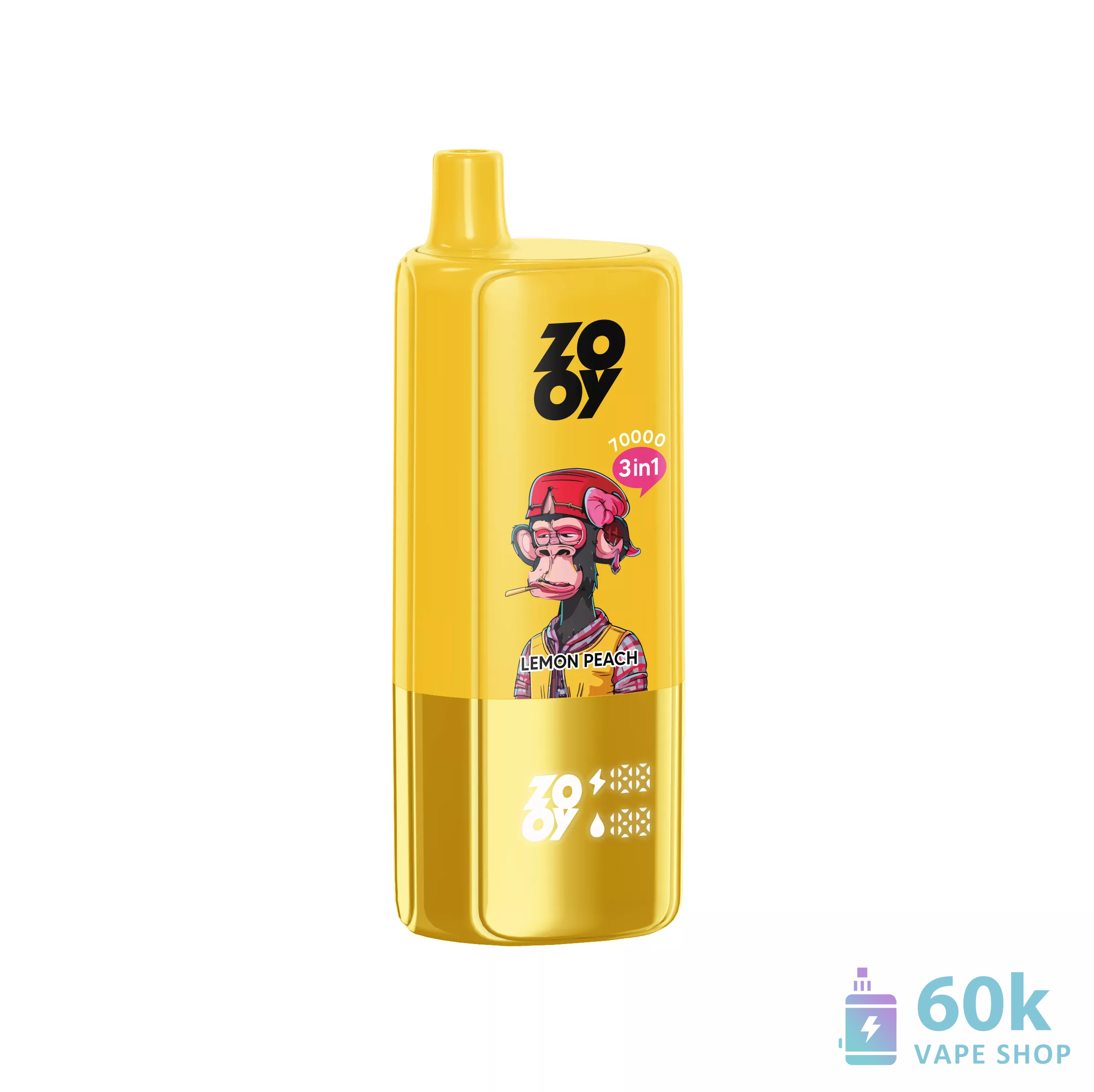 ZOOY King TRIPLE 70000 Disposable Vape - 70K Puffs, 3-in-1 Flavors - Billede 3