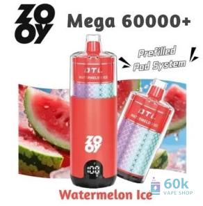 ZOOY MEGA 60000 Kit: High-Capacity Prefilled Vape Pod System - Obraz 3