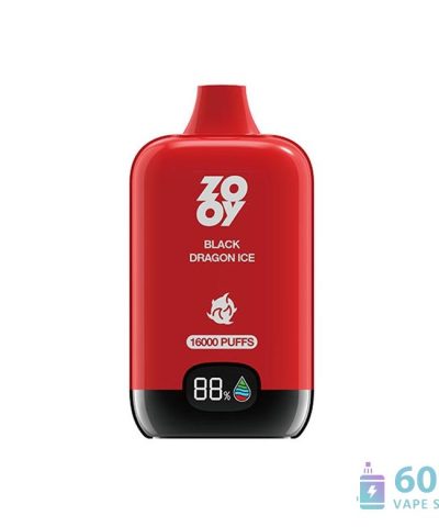 Zooy Rainbow 16000 Disposable Vape - 16000 Puffs, 26mL Juice & Smart Display alternatiivne vaade