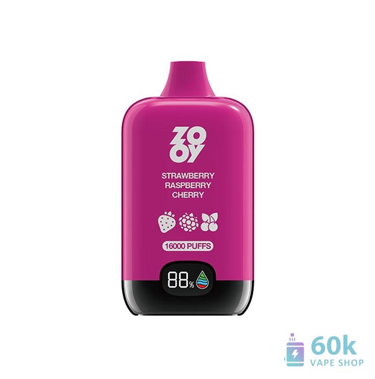 Zooy Rainbow 16000 Eldobható Vape - 16000 puff, 26mL Juice & Smart kijelző