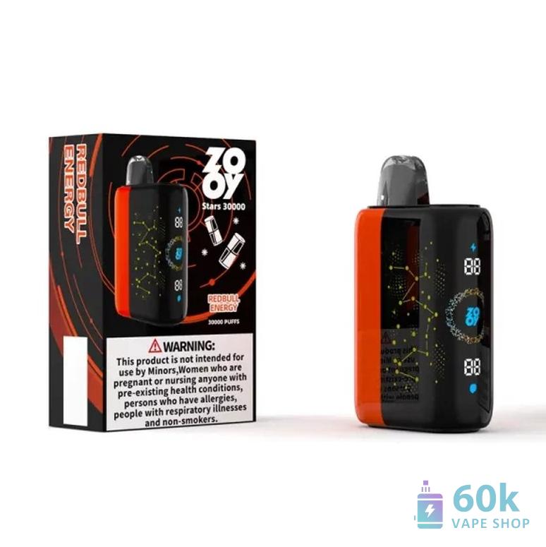 Zooy Star 30000 Disposable Vape - 30,000 Puffs with Rechargeable Type-C - зображення 3