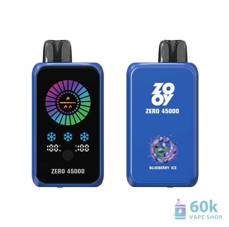Zooy Zero 45000 ICE-NIC Control Rechargeable Disposable Vape - Imagem 4