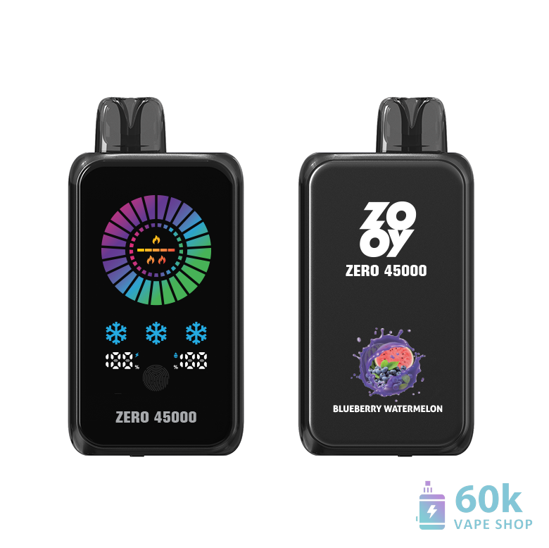 Zooy Zero 45000 ICE-NIC Control Rechargeable Disposable Vape - Imagem 6