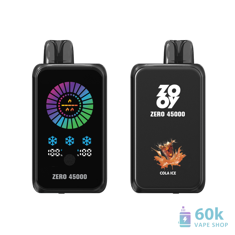 Zooy Zero 45000 ICE-NIC Control Rechargeable Disposable Vape - Imagem 5